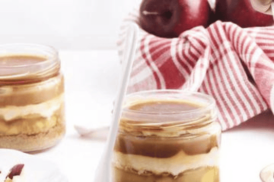 Apple Caramel Cheese Trifle [200ml jar]