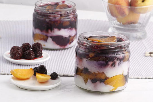 Peach Blueberry Trifle [200 ml Jar]